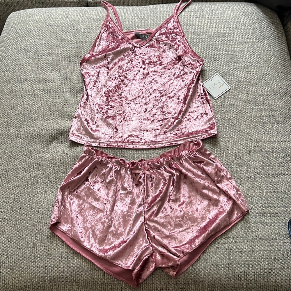 Suede PJ set